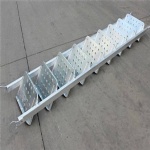 Flat step stair